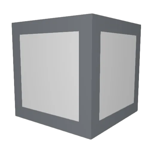 quorps Minecraft avatar head, 3D render