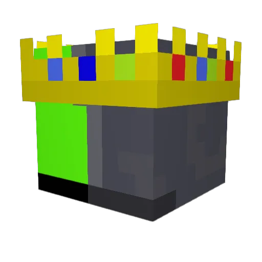 qwer0513DK Minecraft avatar head, 3D render