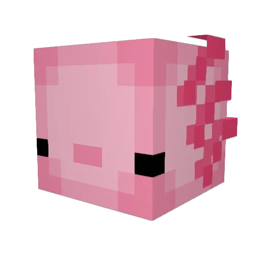 qwerty108 Minecraft avatar head, 3D render