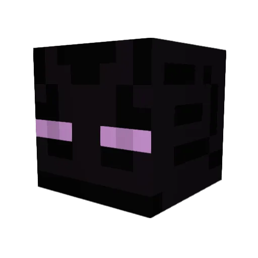 qwertzon Minecraft avatar head, 3D render