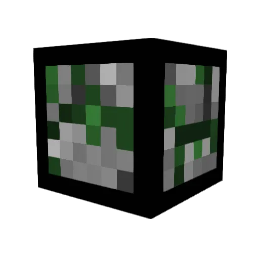 qwfoolycooly Minecraft avatar head, 3D render