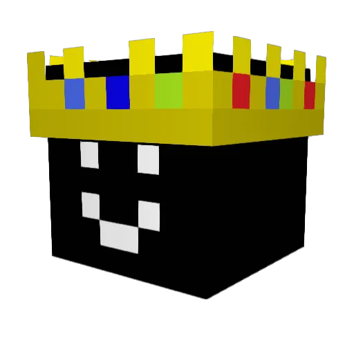 qwrty98 Minecraft avatar head, 3D render
