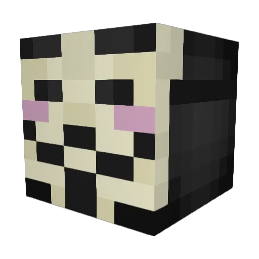 qwwbryan Minecraft avatar head, 3D render