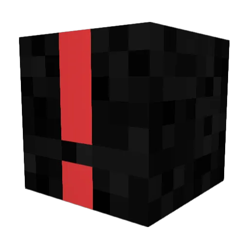 qwzxy Minecraft avatar head, 3D render