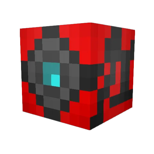 qz6 Minecraft avatar head, 3D render