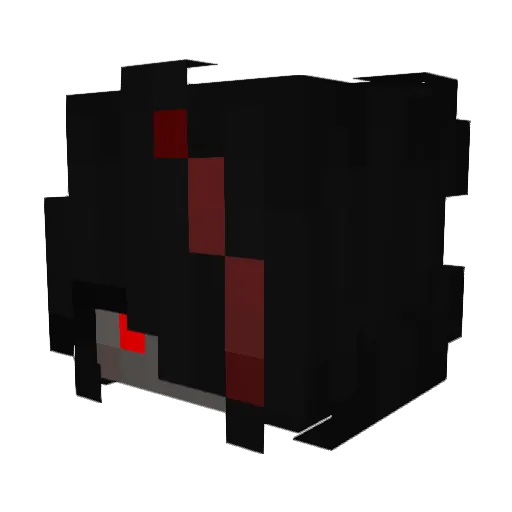 r00bi Minecraft avatar head, 3D render