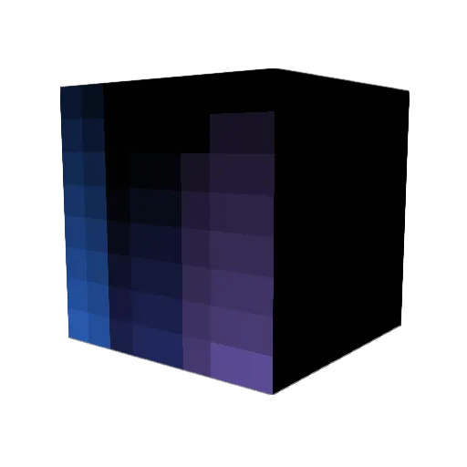 r00mee Minecraft avatar head, 3D render