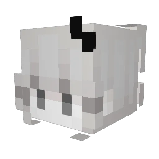 r015 Minecraft avatar head, 3D render