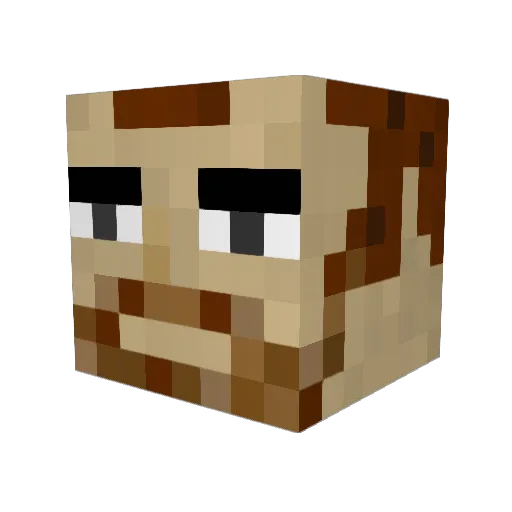 r0ckstar58 Minecraft avatar head, 3D render