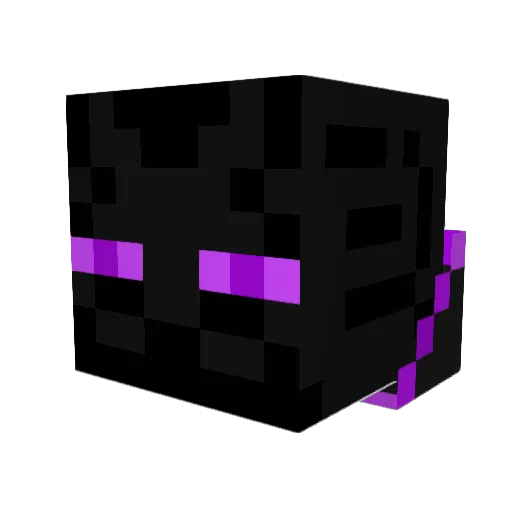 r0ii Minecraft avatar head, 3D render
