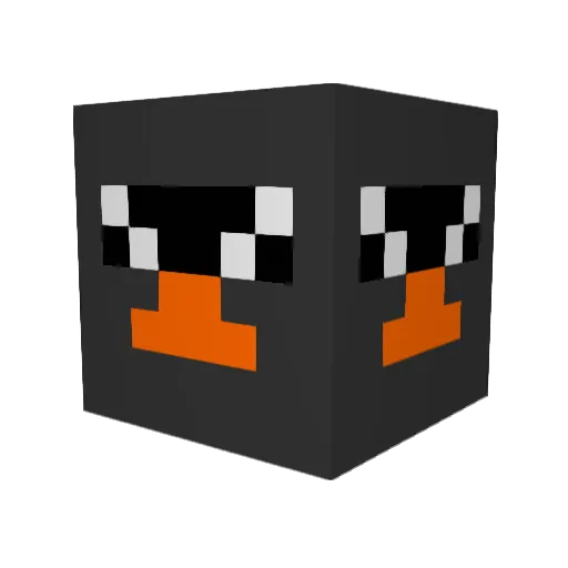 r0m3c Minecraft avatar head, 3D render
