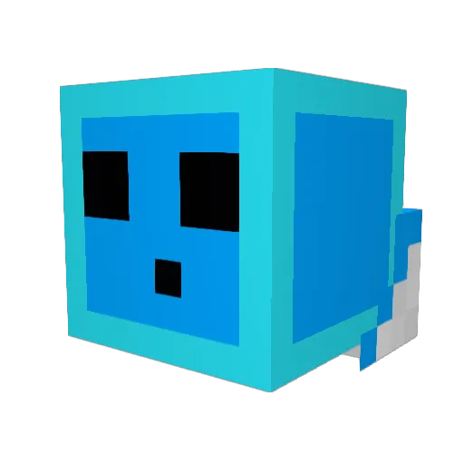 r0ttenham Minecraft avatar head, 3D render