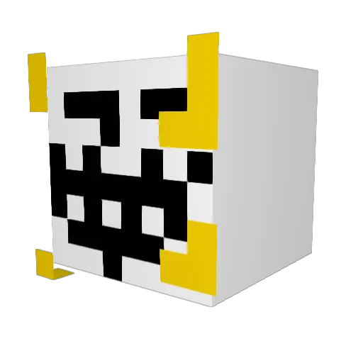 r1ch4rd1337 Minecraft avatar head, 3D render