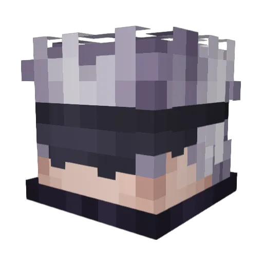r1tzie_ Minecraft avatar head, 3D render