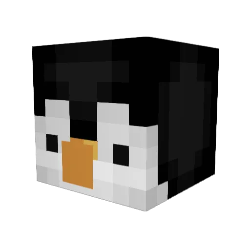 r2meme2 Minecraft avatar head, 3D render