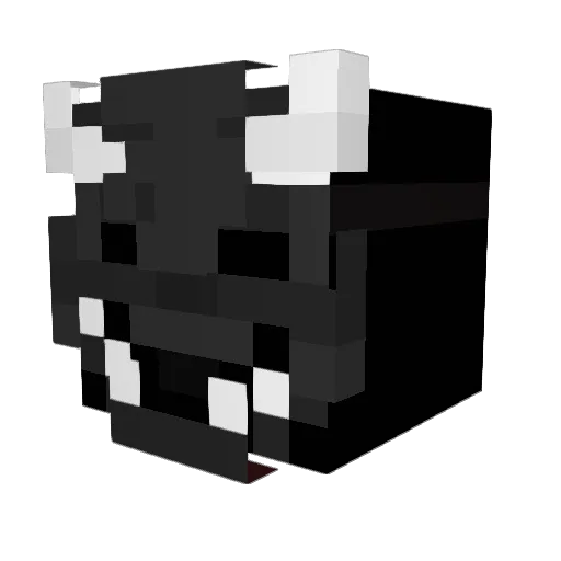 r3dxd Minecraft avatar head, 3D render