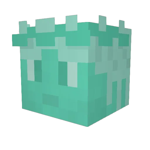 r3gev Minecraft avatar head, 3D render