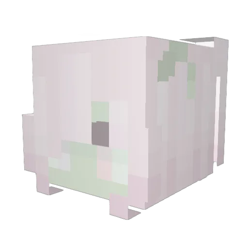r3nosance Minecraft avatar head, 3D render