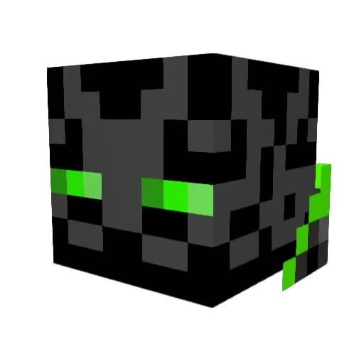 r3pti13 Minecraft avatar head, 3D render