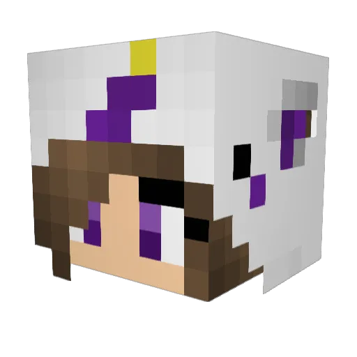 r3solv3 Minecraft avatar head, 3D render