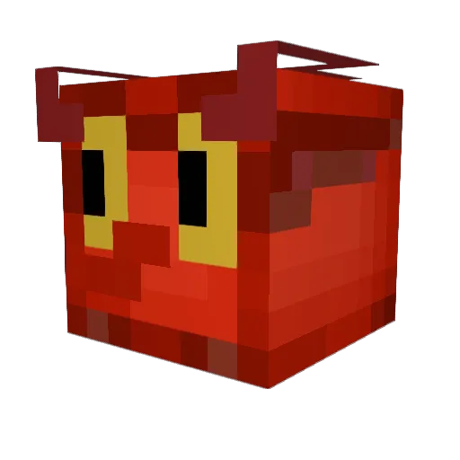 r4czQ Minecraft avatar head, 3D render