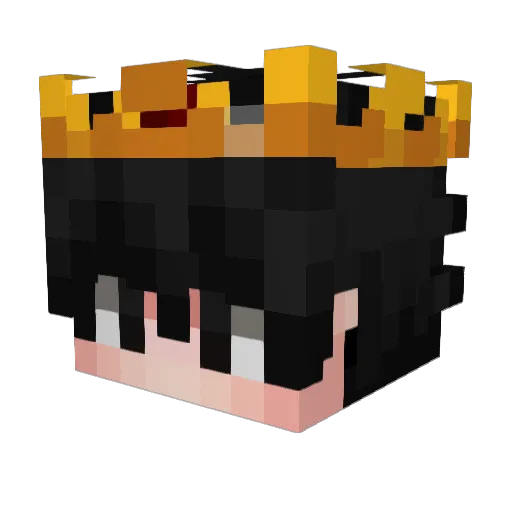 r4lukas Minecraft avatar head, 3D render