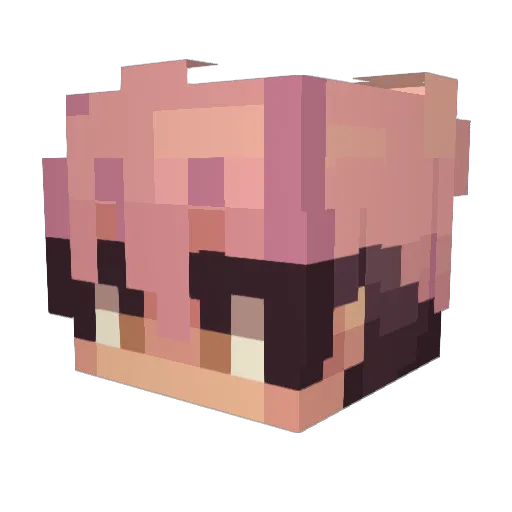 r4ulsson Minecraft avatar head, 3D render