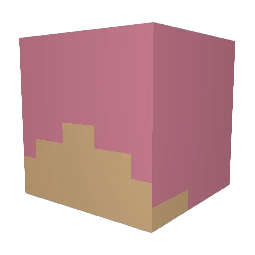 r4ys1s_t Minecraft avatar head, 3D render