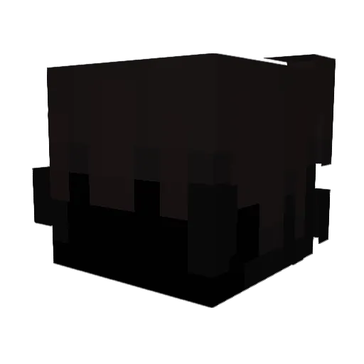 r6nny Minecraft avatar head, 3D render