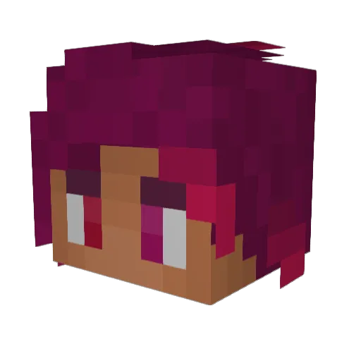 r8cefan88 Minecraft avatar head, 3D render