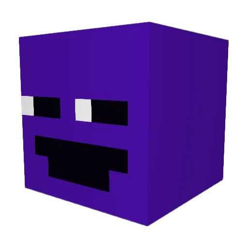rDan004 Minecraft avatar head, 3D render