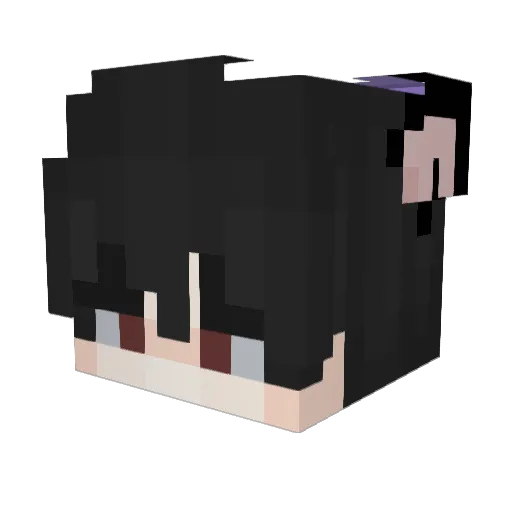 rKuma_ Minecraft avatar head, 3D render