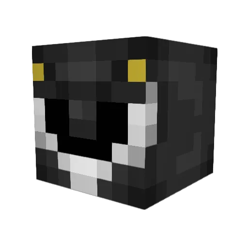 rLalle Minecraft avatar head, 3D render