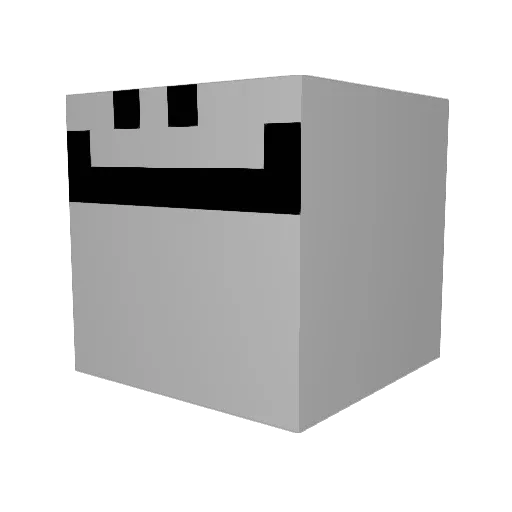r_andy_0 Minecraft avatar head, 3D render