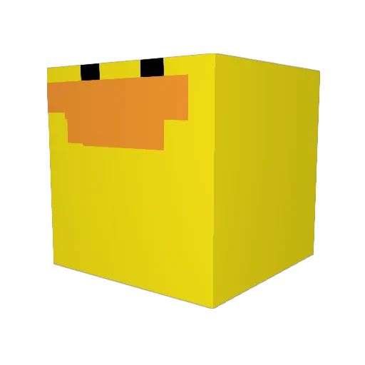 r_stvz Minecraft avatar head, 3D render