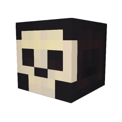 ra1nyd4ys Minecraft avatar head, 3D render