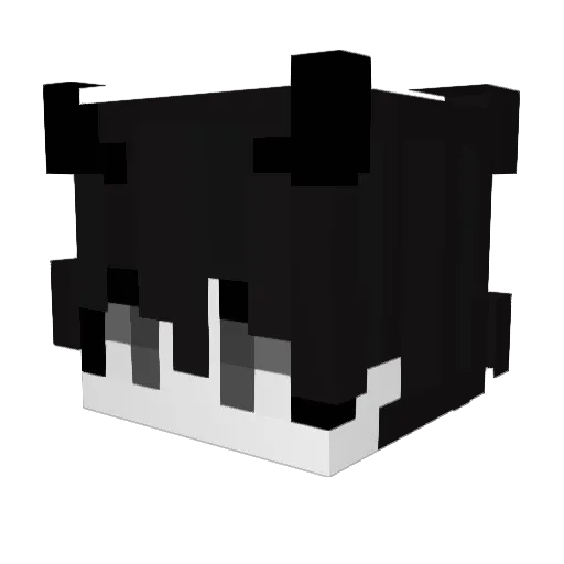 raTalp Minecraft avatar head, 3D render