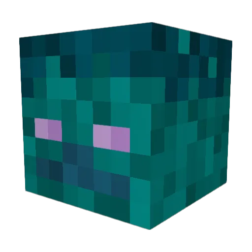 ra_myun Minecraft avatar head, 3D render