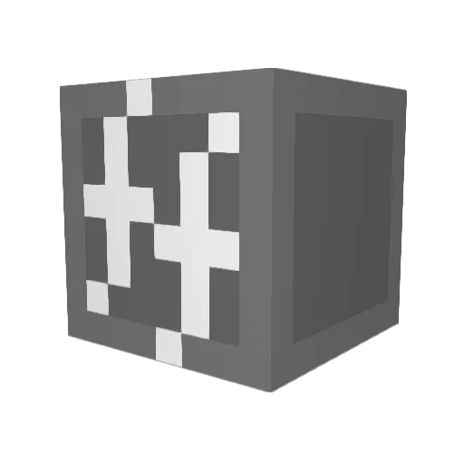 raan07 Minecraft avatar head, 3D render