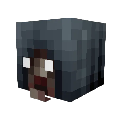 rab6921 Minecraft avatar head, 3D render