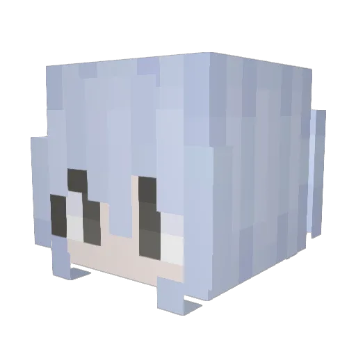 rabbit25 Minecraft avatar head, 3D render