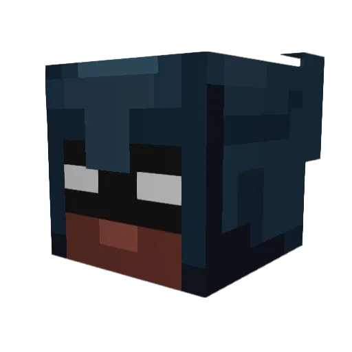 rabbitz21 Minecraft avatar head, 3D render