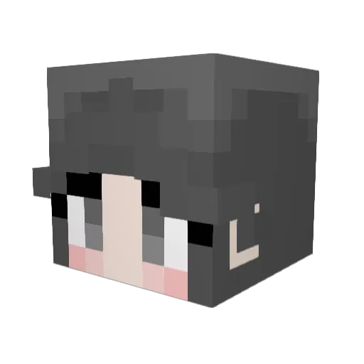 rabee_123 Minecraft avatar head, 3D render