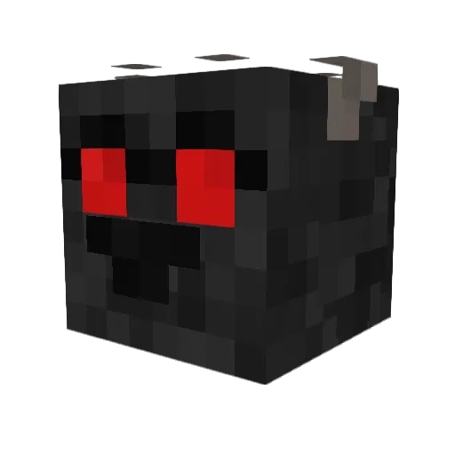 rabidsnowman Minecraft avatar head, 3D render