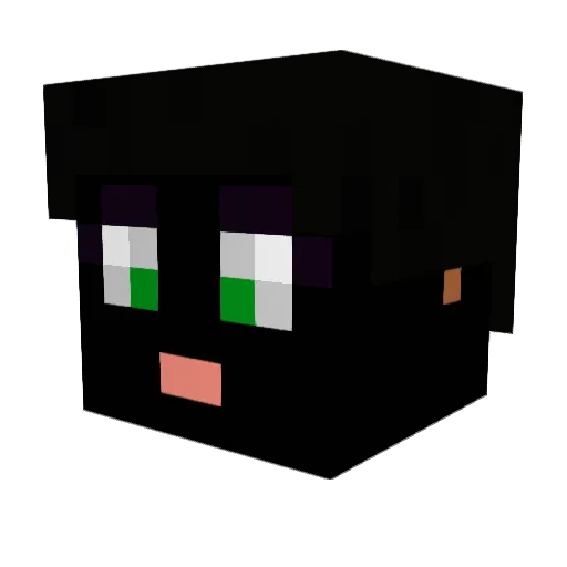 rabona Minecraft avatar head, 3D render