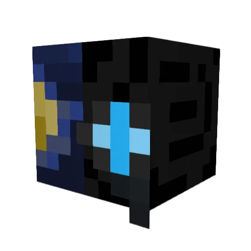 racekitten43 Minecraft avatar head, 3D render