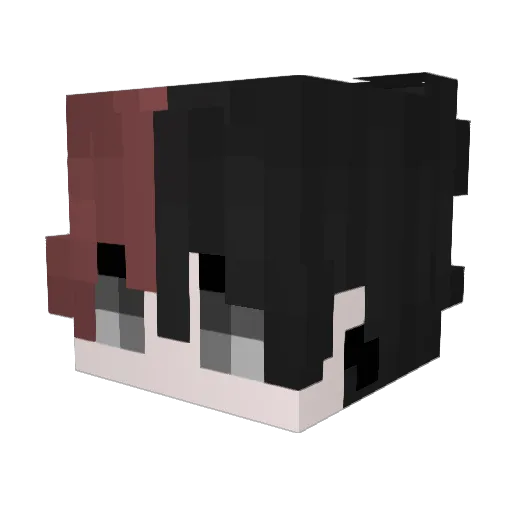 racerzsm Minecraft avatar head, 3D render