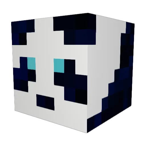 rachelg06 Minecraft avatar head, 3D render