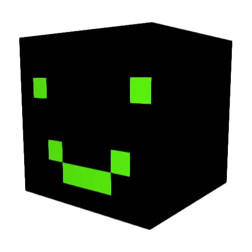 racoonyt Minecraft avatar head, 3D render
