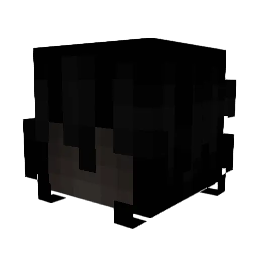racred007 Minecraft avatar head, 3D render
